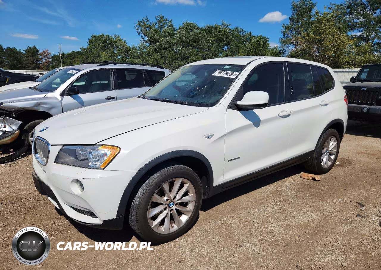 2013 BMW X3 xDrive28I VIN:5UXWX9C57D0D05603 - 1