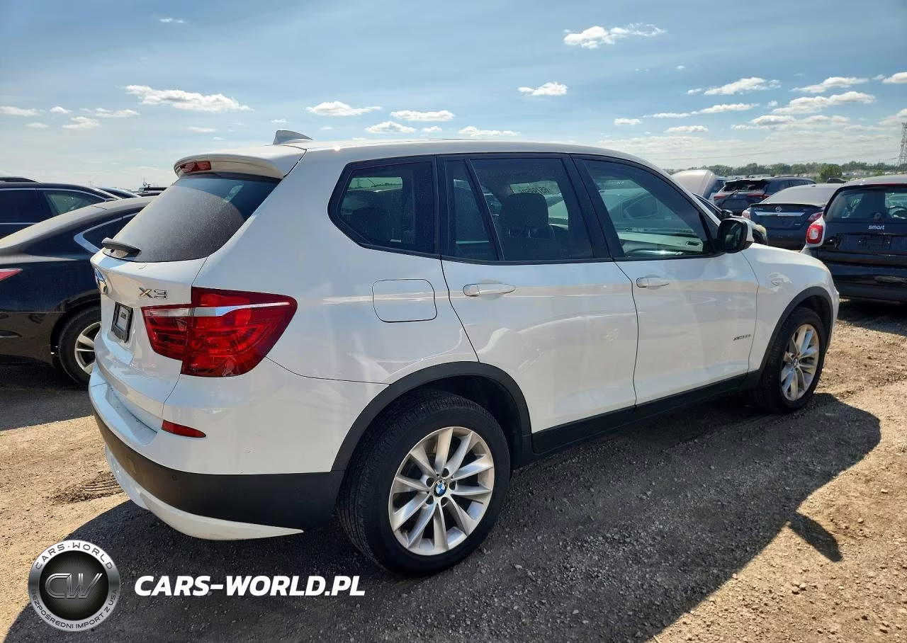 2013 BMW X3 xDrive28I VIN:5UXWX9C57D0D05603 - 3