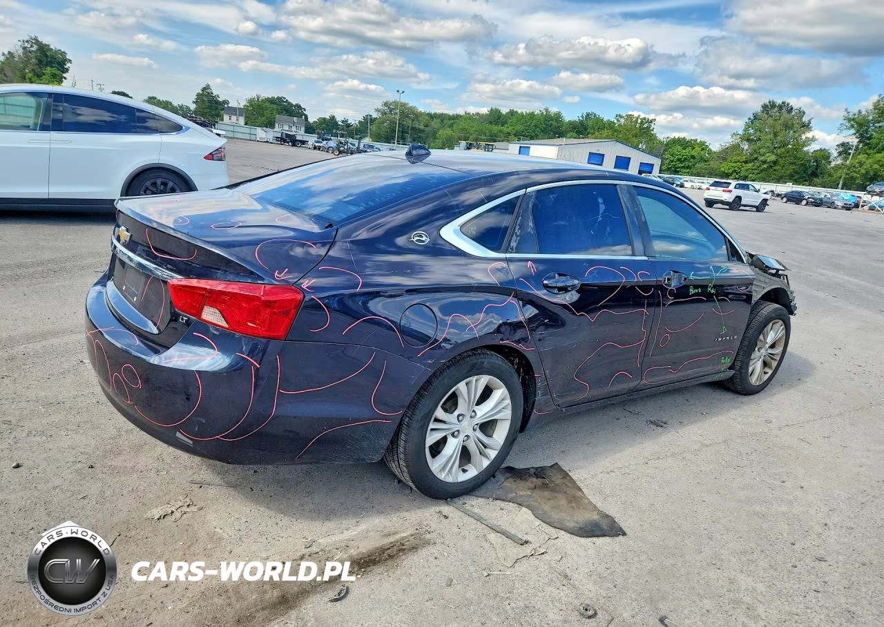 2014 Chevrolet Impala Lt VIN:2G1115SL0E9216362 - 3