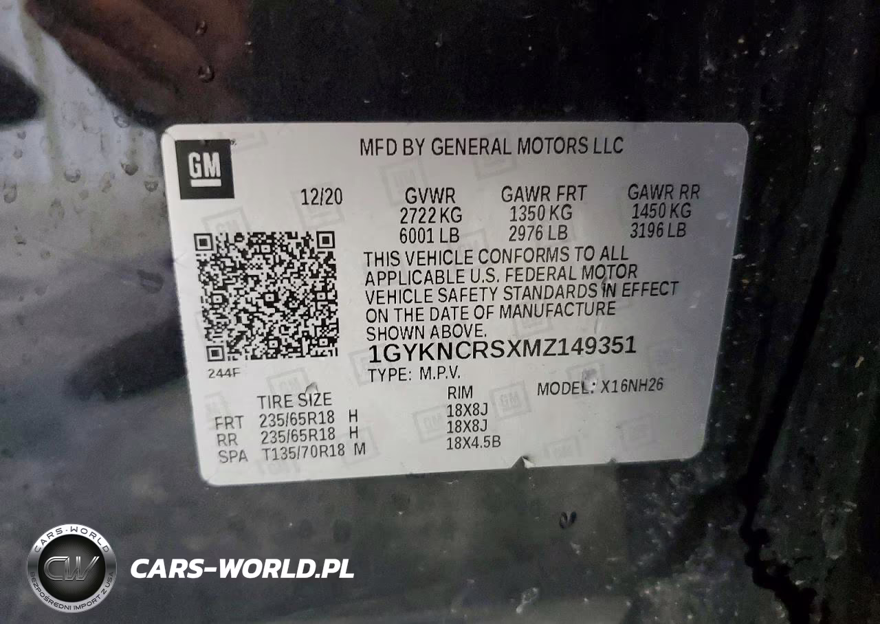 2021 Cadillac Xt5 Premium Luxury VIN:1GYKNCRSXMZ149351 - 13