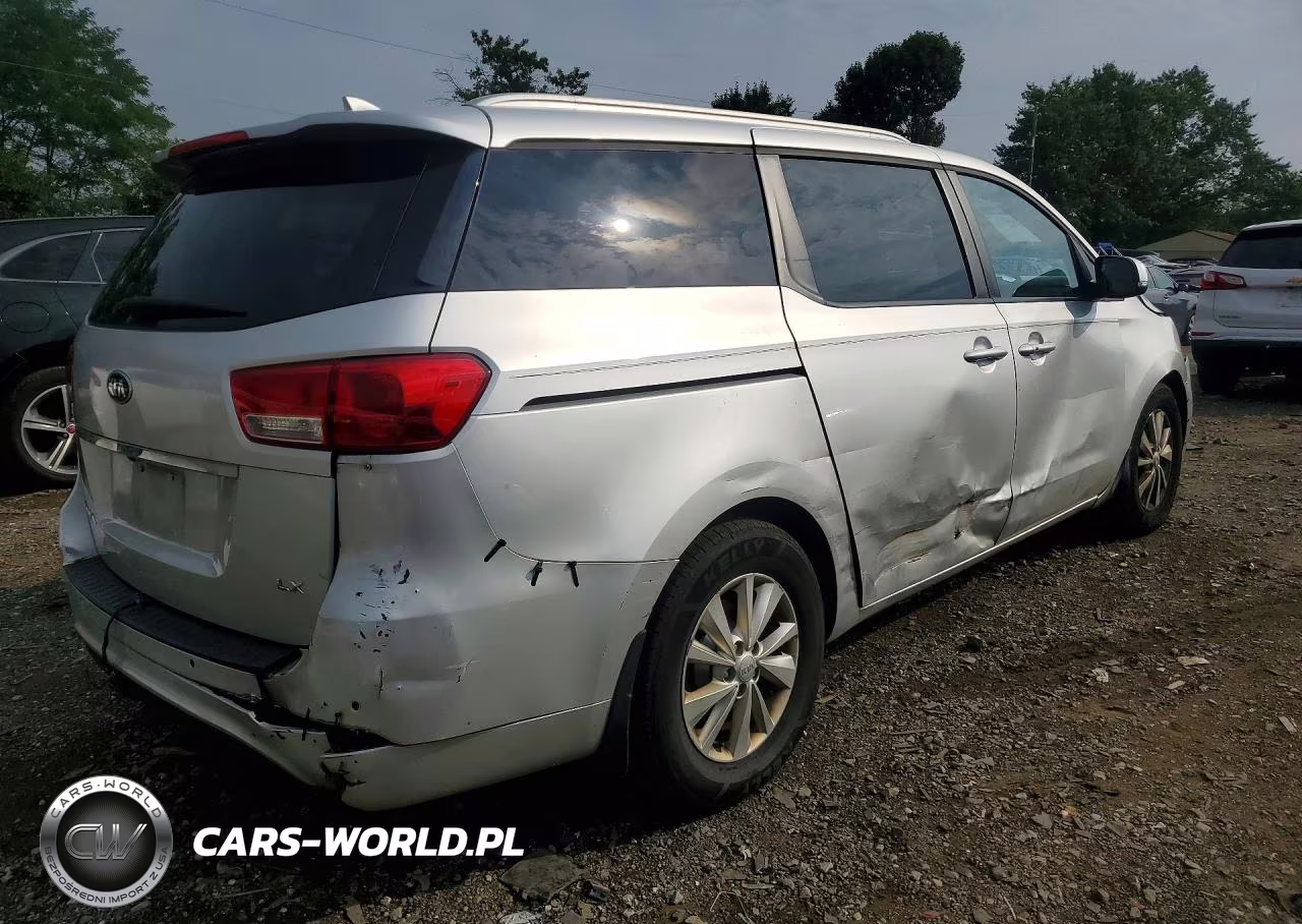 2016 Kia Sedona Lx VIN:KNDMB5C19G6212481 - 3