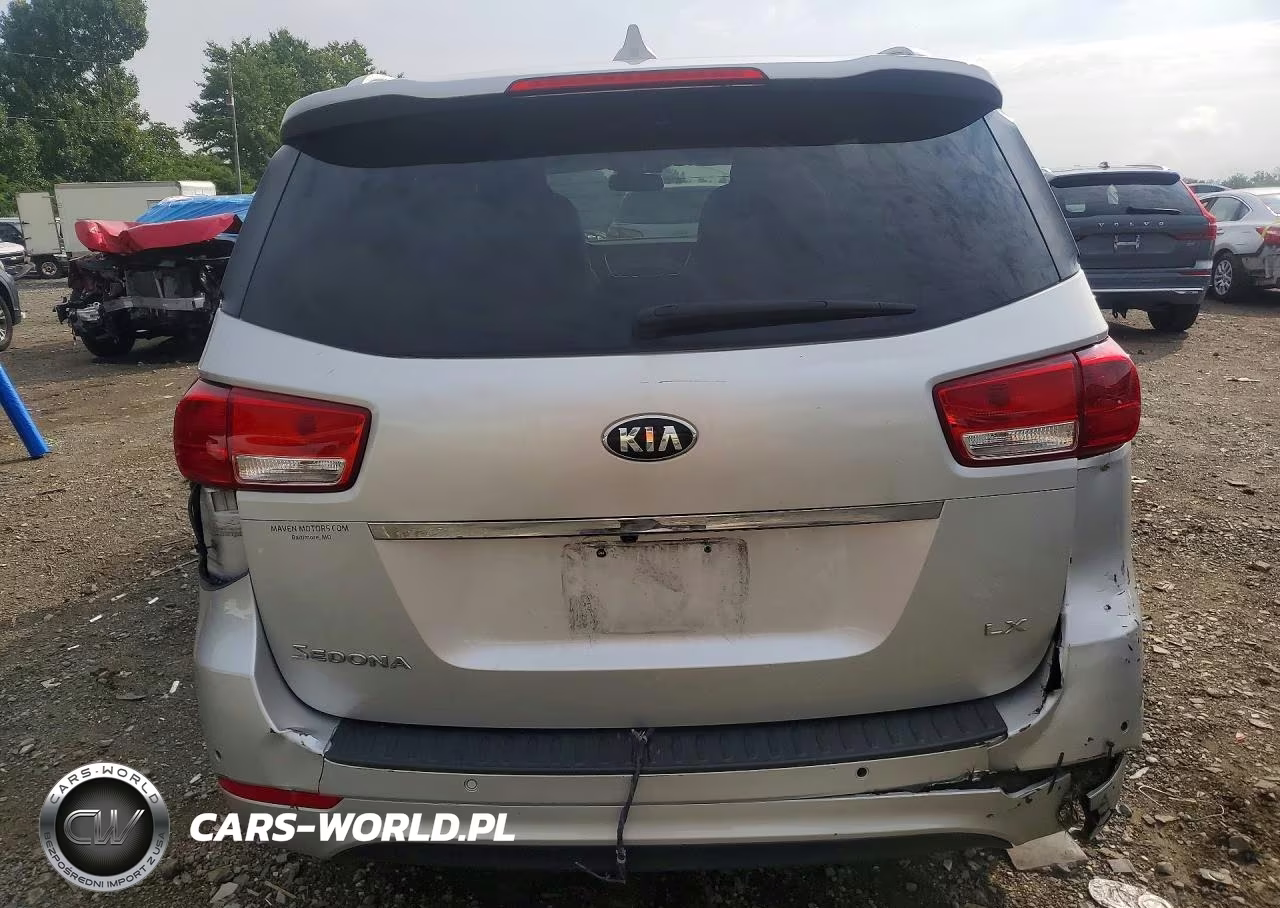 2016 Kia Sedona Lx VIN:KNDMB5C19G6212481 - 6