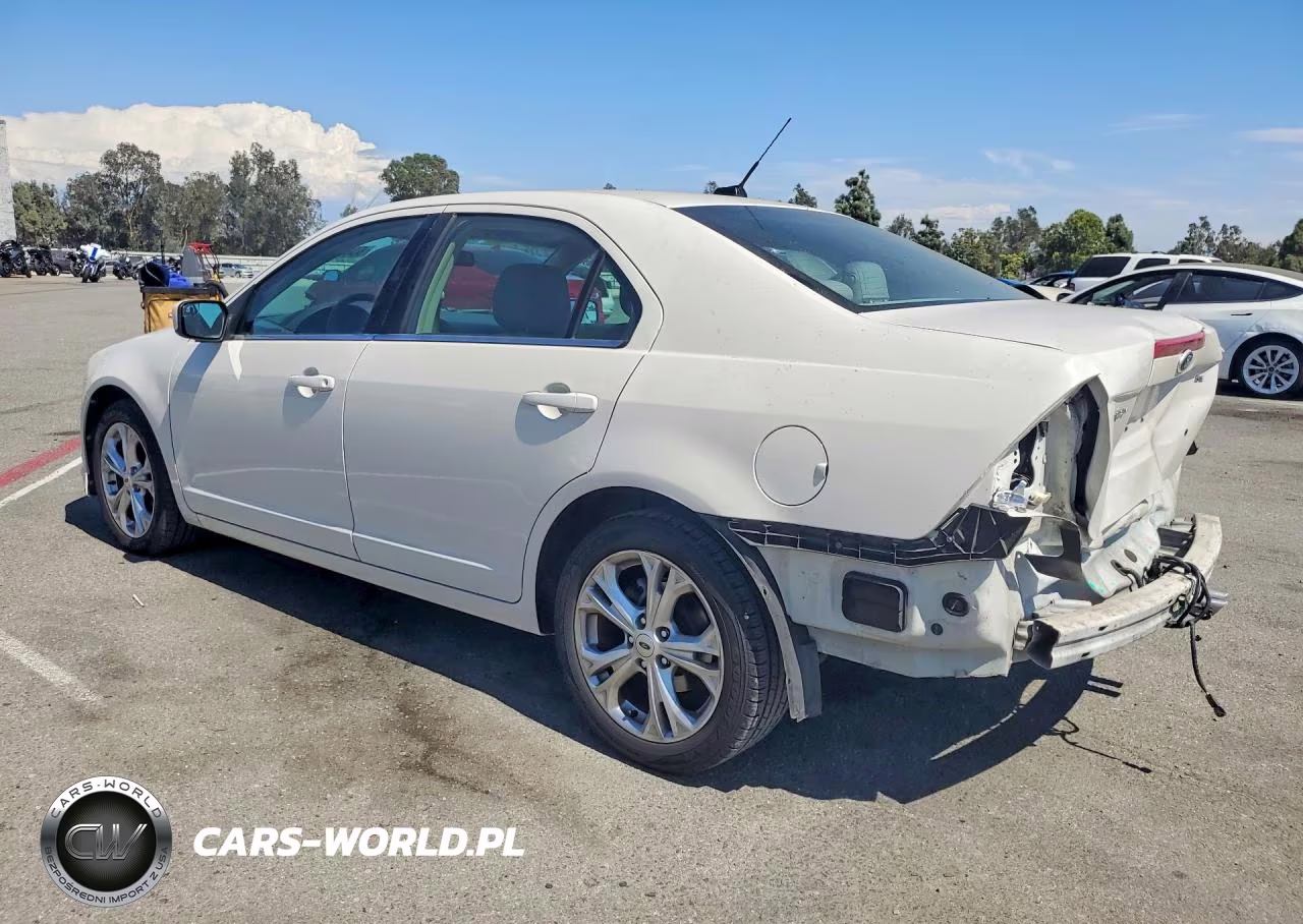 2012 Ford Fusion Se VIN:3FAHP0HA6CR397347 - 2
