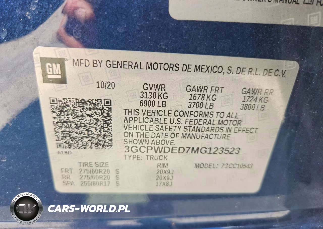 2021 Chevrolet Silverado C1500 Rst VIN:3GCPWDED7MG123523 - 12