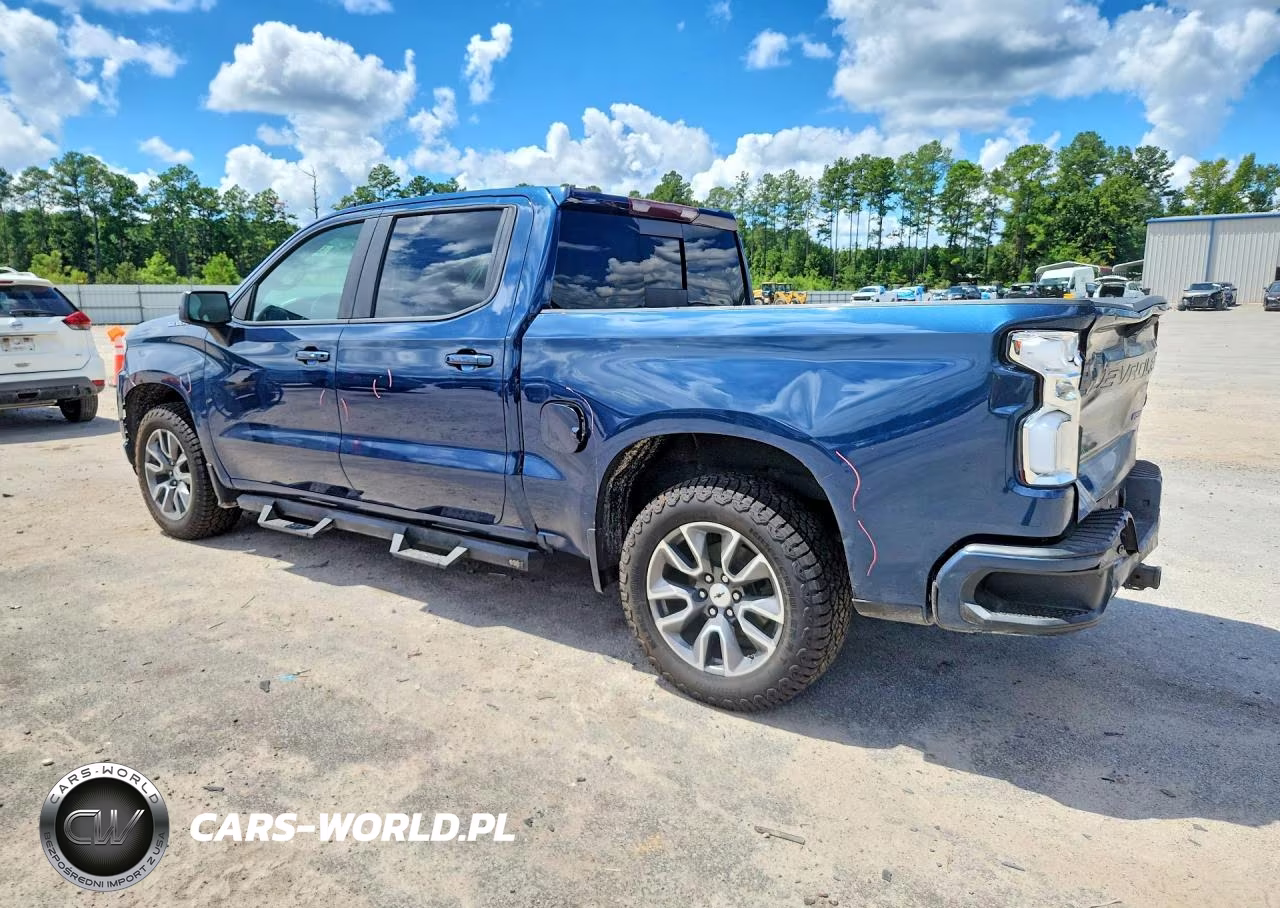 2021 Chevrolet Silverado C1500 Rst VIN:3GCPWDED7MG123523 - 2
