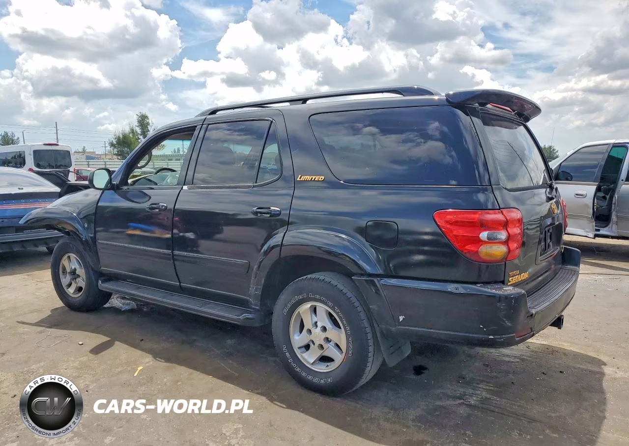 2002 Toyota Sequoia Limited VIN:5TDZT38A62S106630 - 2