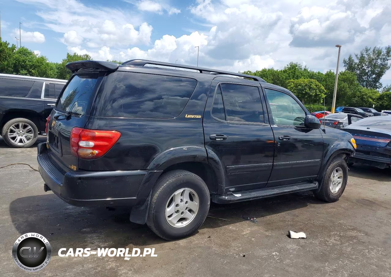 2002 Toyota Sequoia Limited VIN:5TDZT38A62S106630 - 3