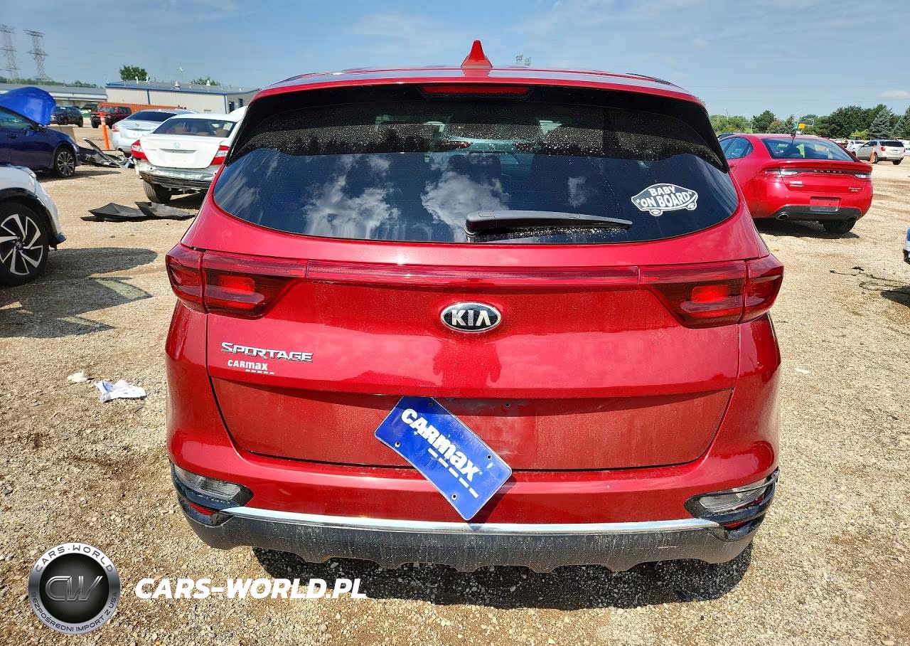 2020 Kia Sportage Lx VIN:KNDPMCAC7L7683324 - 6