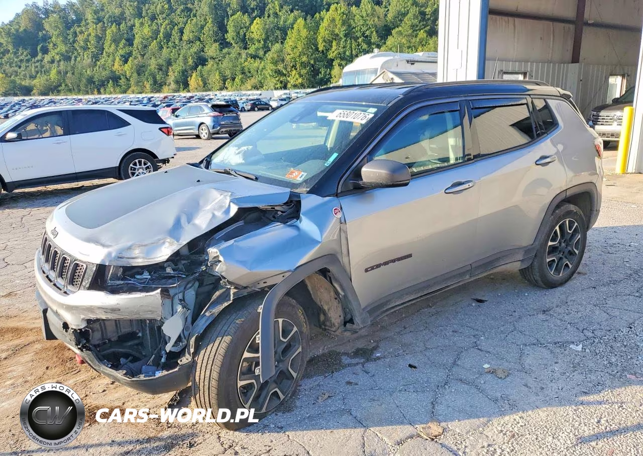 2021 Jeep Compass Trailhawk VIN:3C4NJDDB0MT590988 - 1