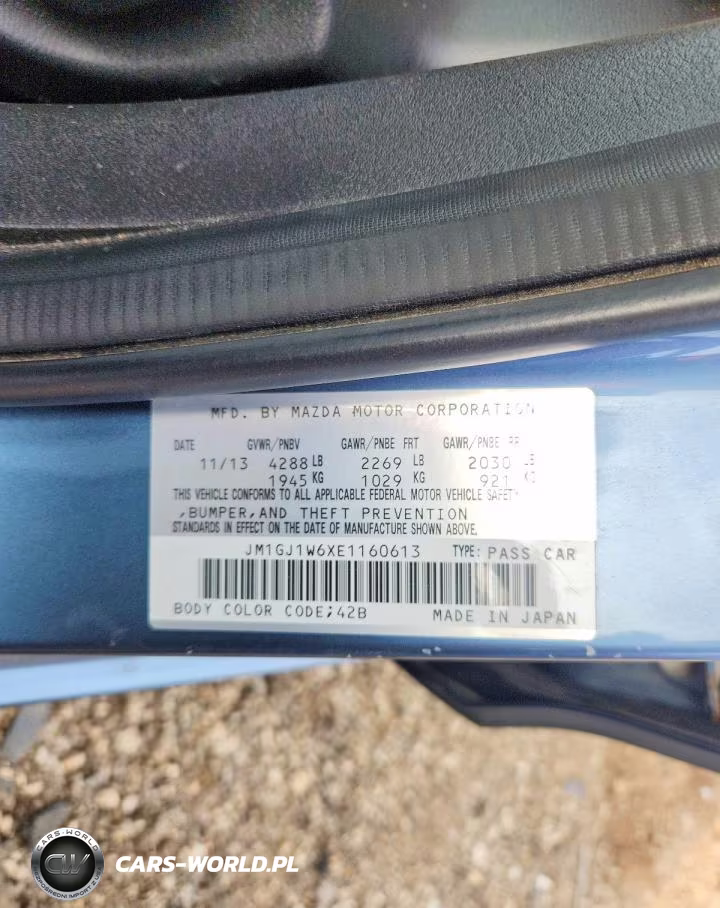 2014 Mazda 6 Grand Touring VIN:JM1GJ1W6XE1160613 - 13