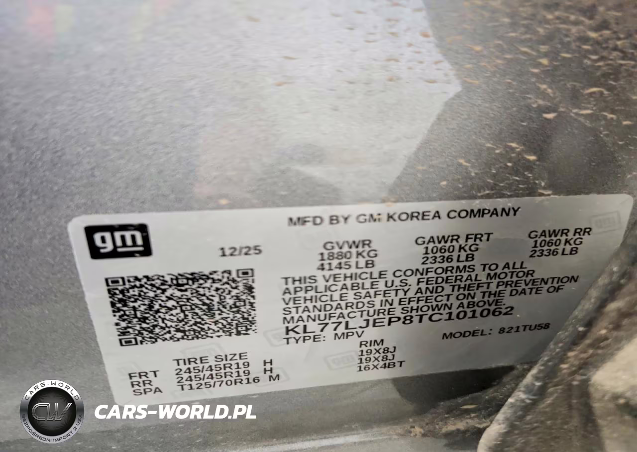 2026 Chevrolet Trax 2Rs VIN:KL77LJEP8TC101062 - 14