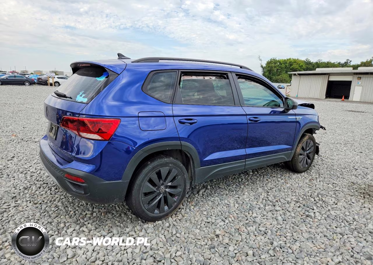 2022 Volkswagen Taos S VIN:3VVDX7B28NM022757 - 3