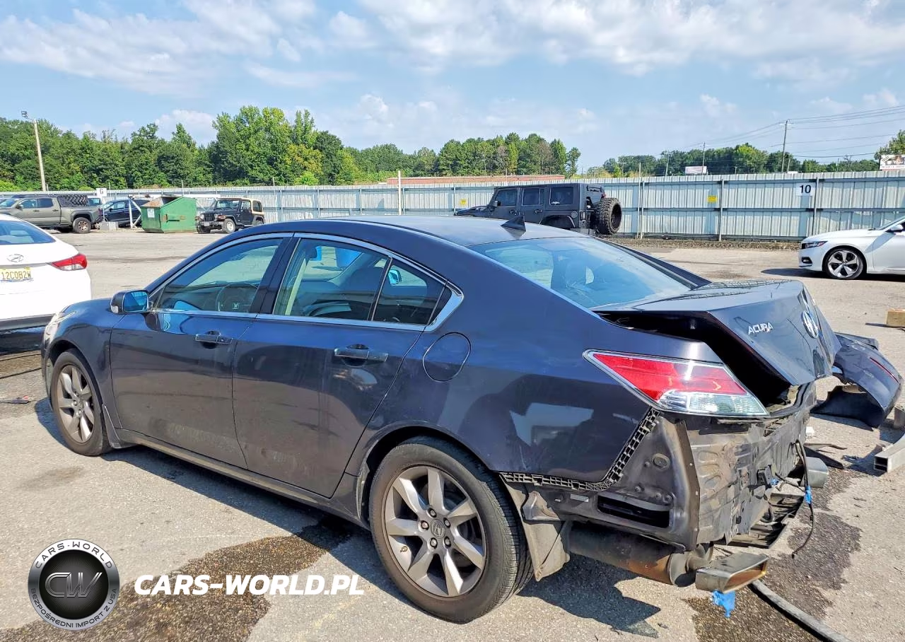 2012 Acura Tl VIN:19UUA8F26CA003314 - 2