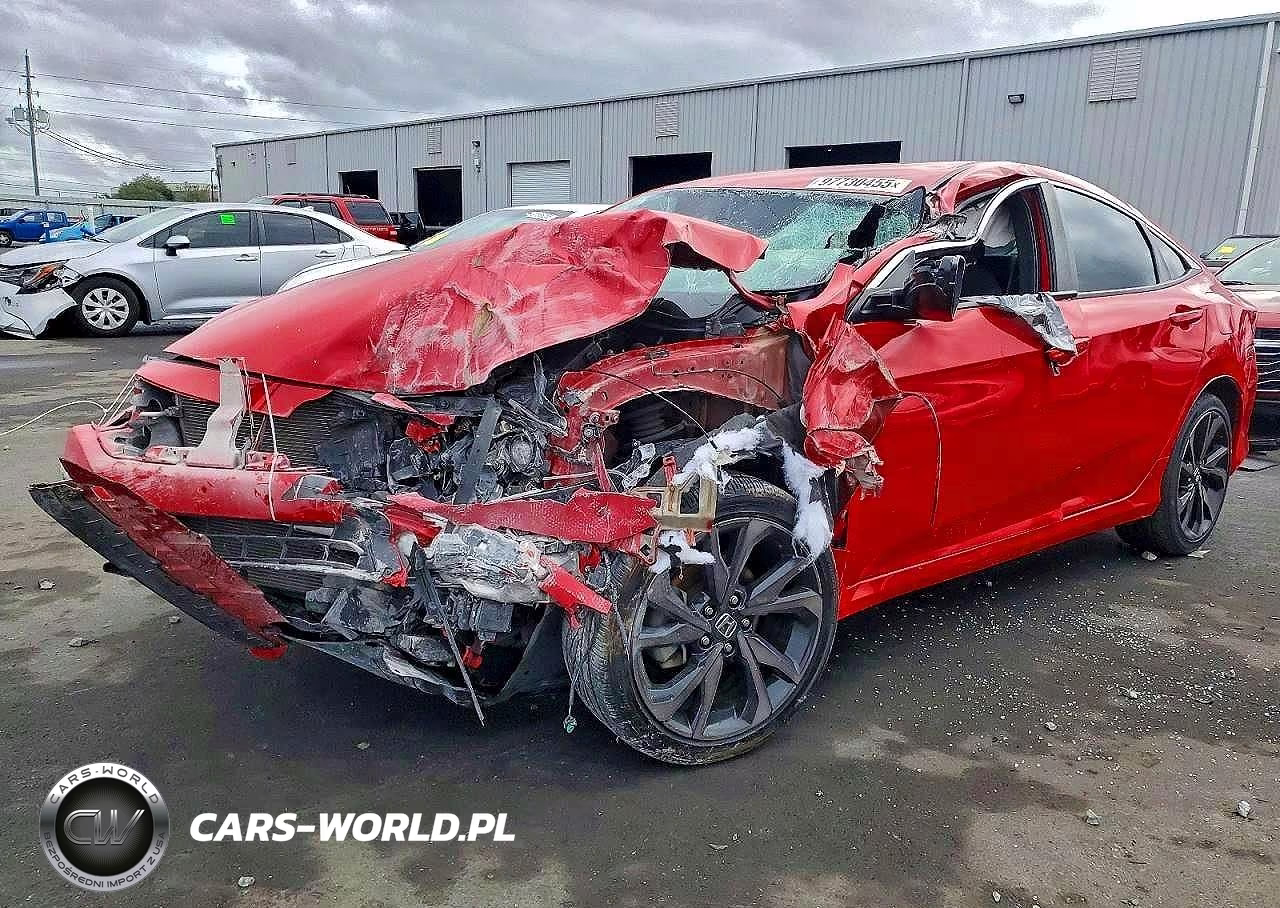 2020 Honda Civic Sport VIN:2HGFC2F87LH582769 - 1