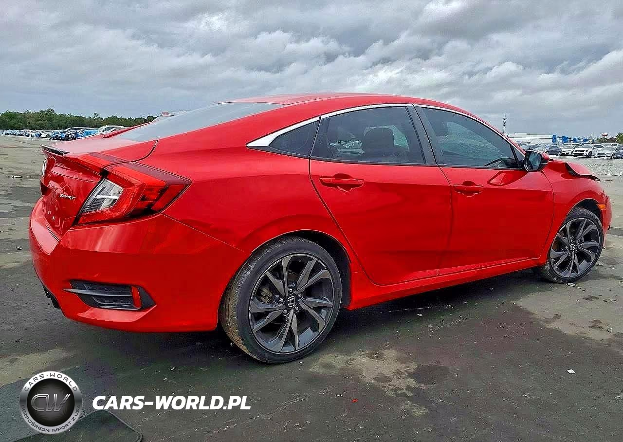 2020 Honda Civic Sport VIN:2HGFC2F87LH582769 - 3