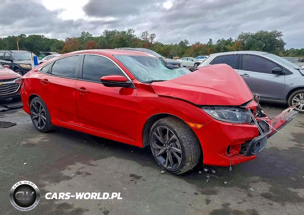 2020 Honda Civic Sport VIN:2HGFC2F87LH582769 - 4