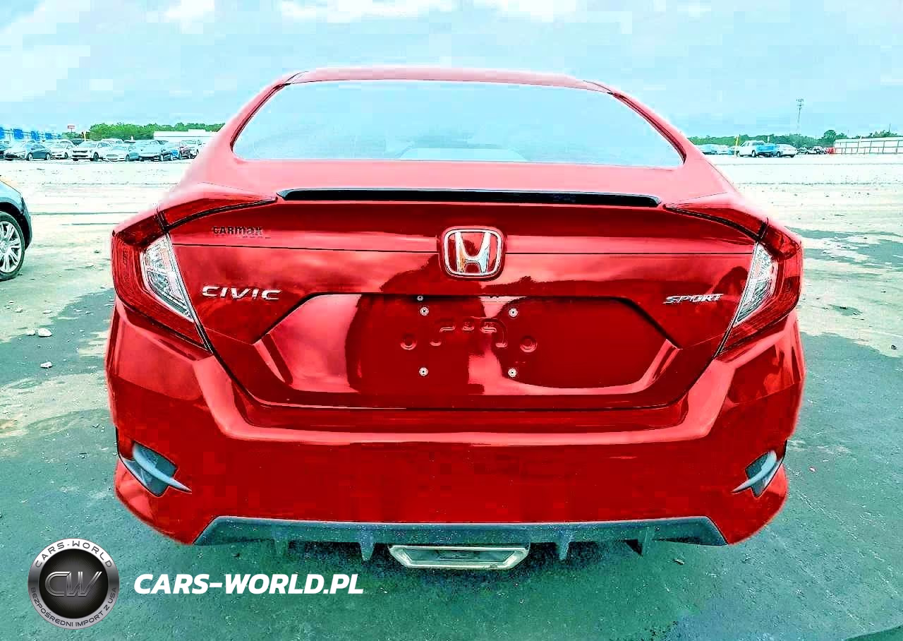 2020 Honda Civic Sport VIN:2HGFC2F87LH582769 - 6