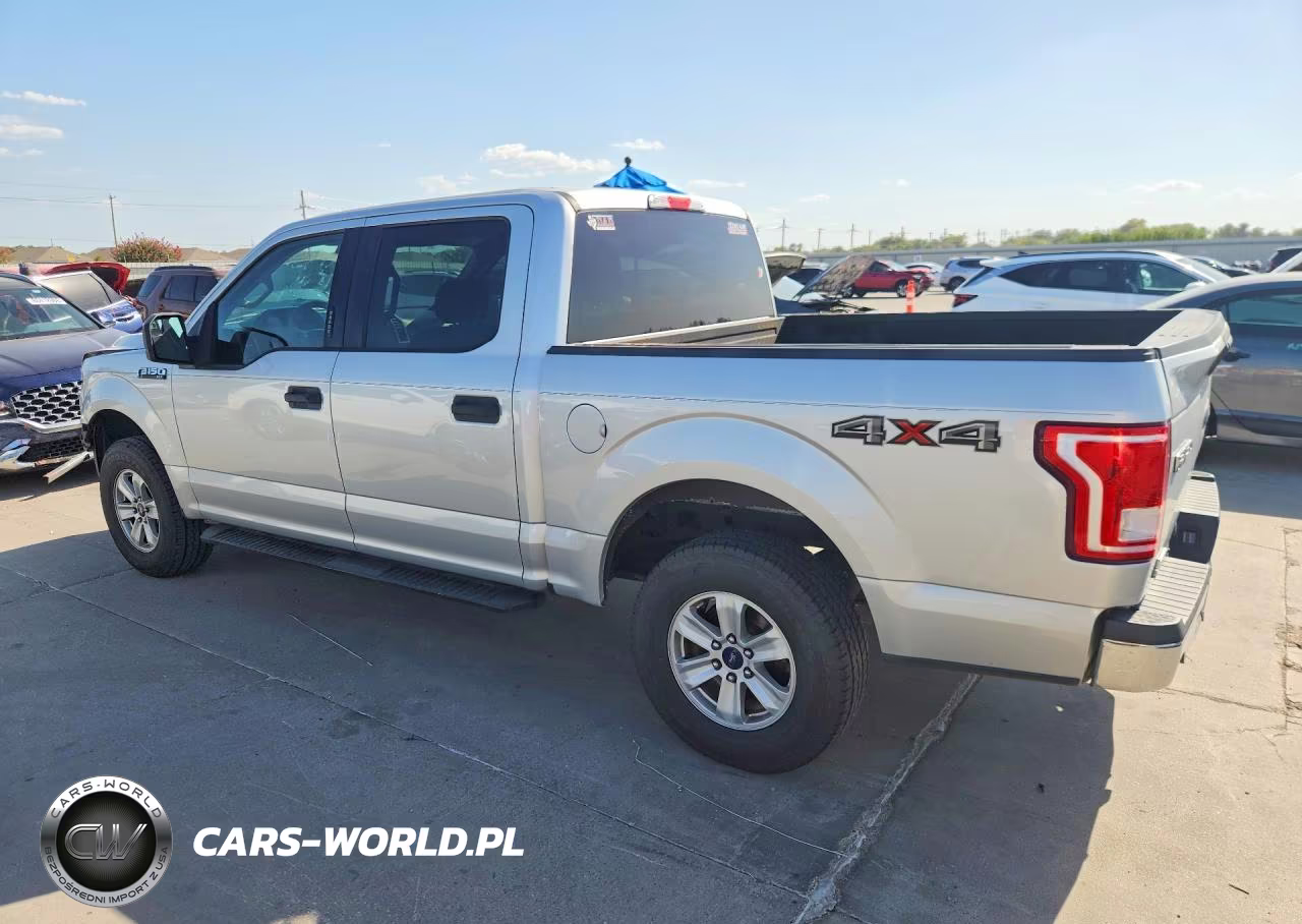 2017 Ford F150 Supercrew VIN:1FTEW1E80HKD70275 - 2