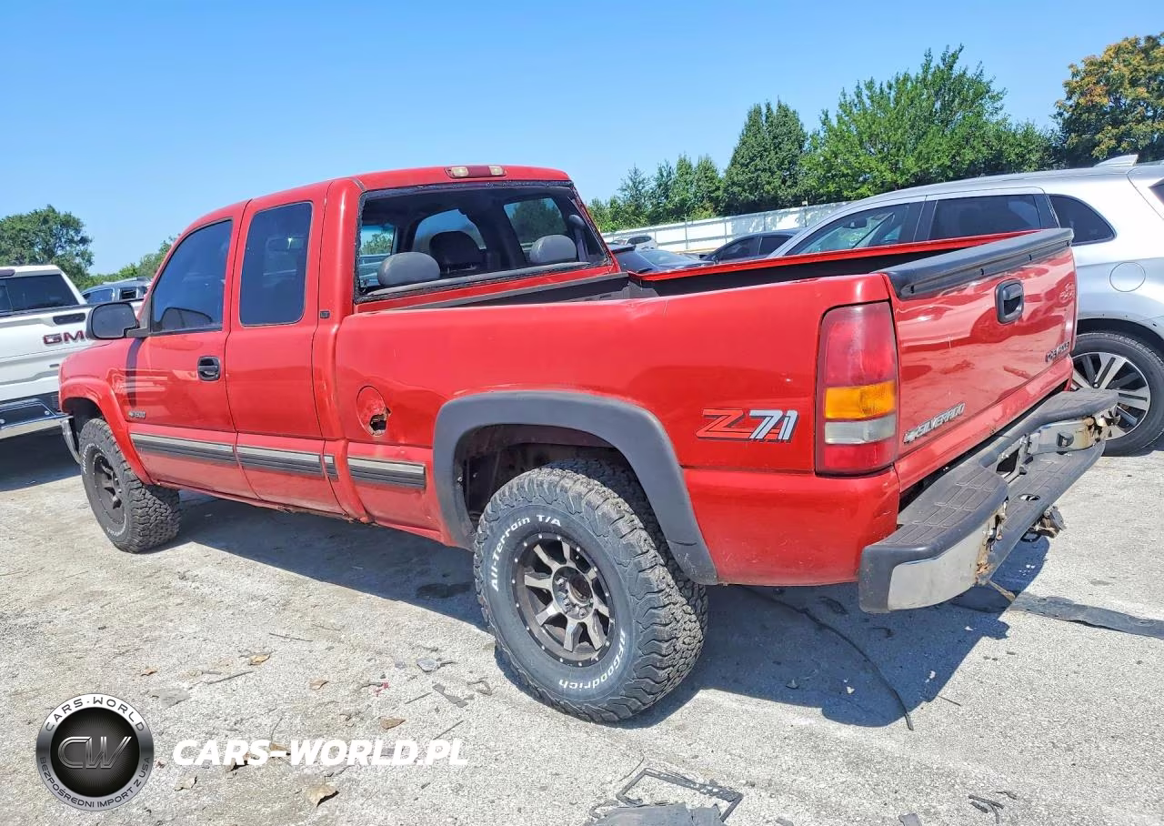 2000 Chevrolet Silverado K1500 VIN:2GCEK19T7Y1292233 - 2