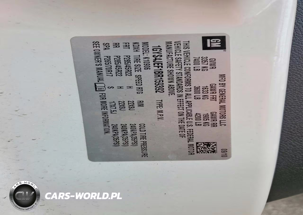 2011 Cadillac Escalade Esv Premium VIN:1GYS4JEF1BR159392 - 13
