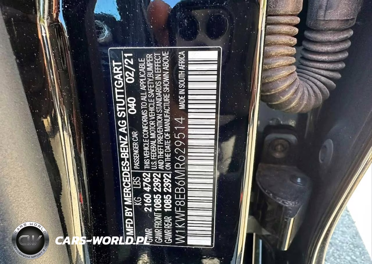 2021 Mercedes-Benz C 300 4Matic VIN:W1KWF8EB6MR629514 - 10
