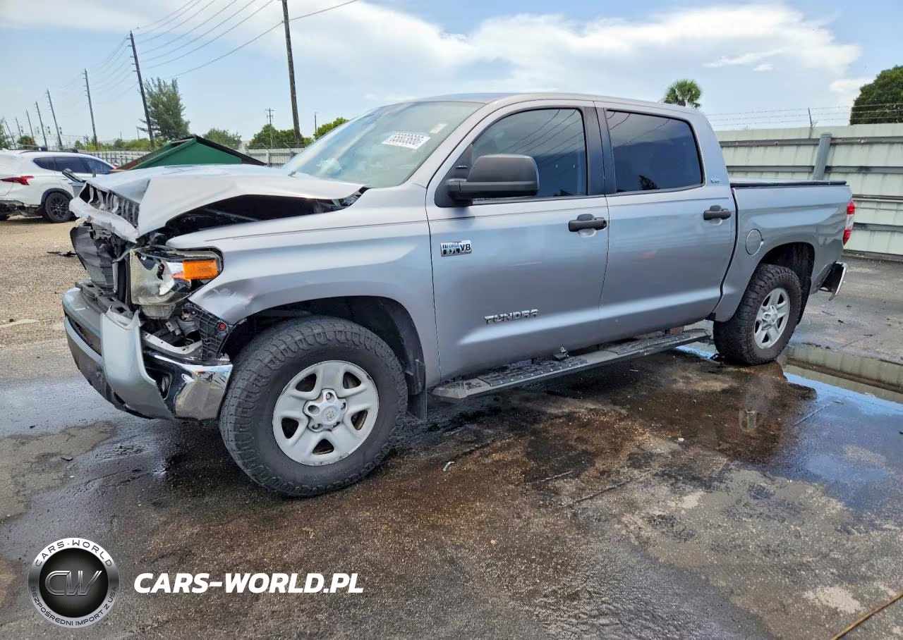 2020 Toyota Tundra Crewmax Sr5 VIN:5TFEY5F18LX259617 - 1