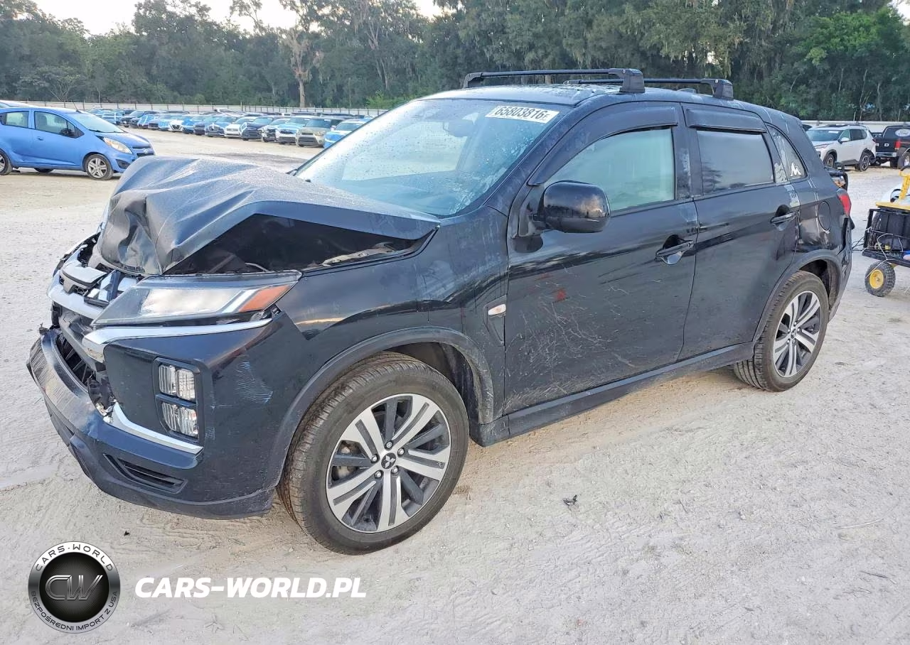 2022 Mitsubishi Outlander Sport Es VIN:JA4ARUAU3NU022989 - 1