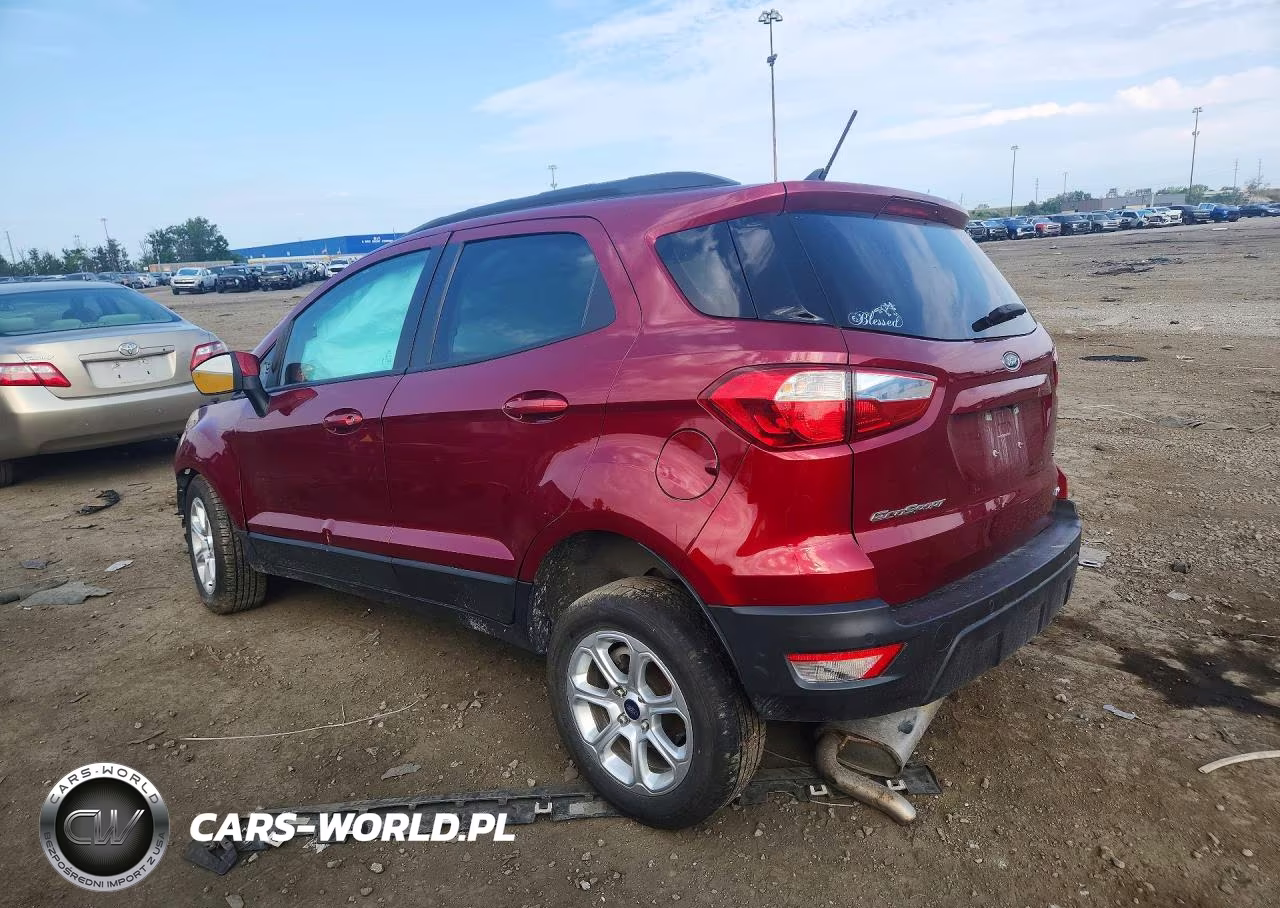 2020 Ford Ecosport Se VIN:MAJ6S3GL5LC340940 - 2