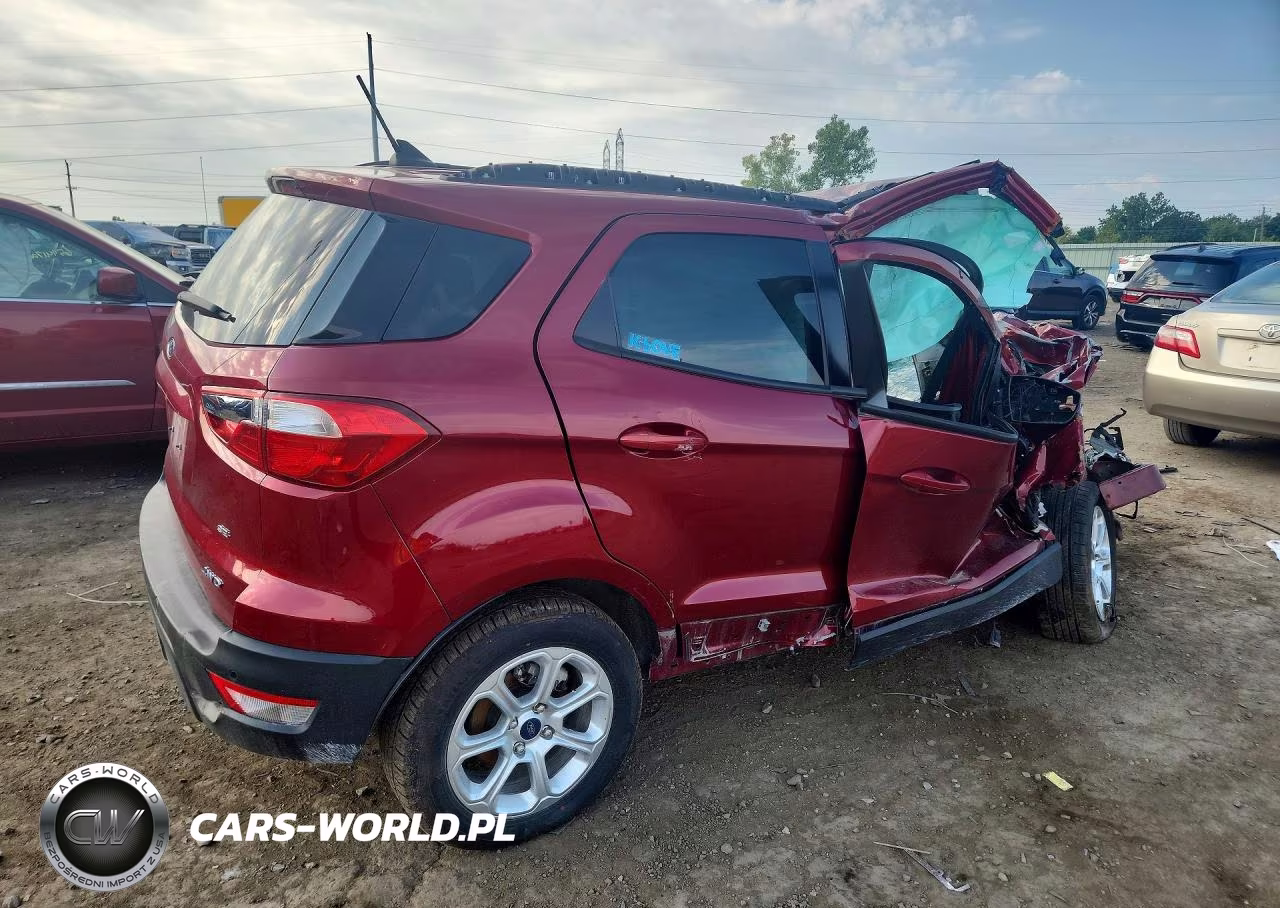 2020 Ford Ecosport Se VIN:MAJ6S3GL5LC340940 - 3