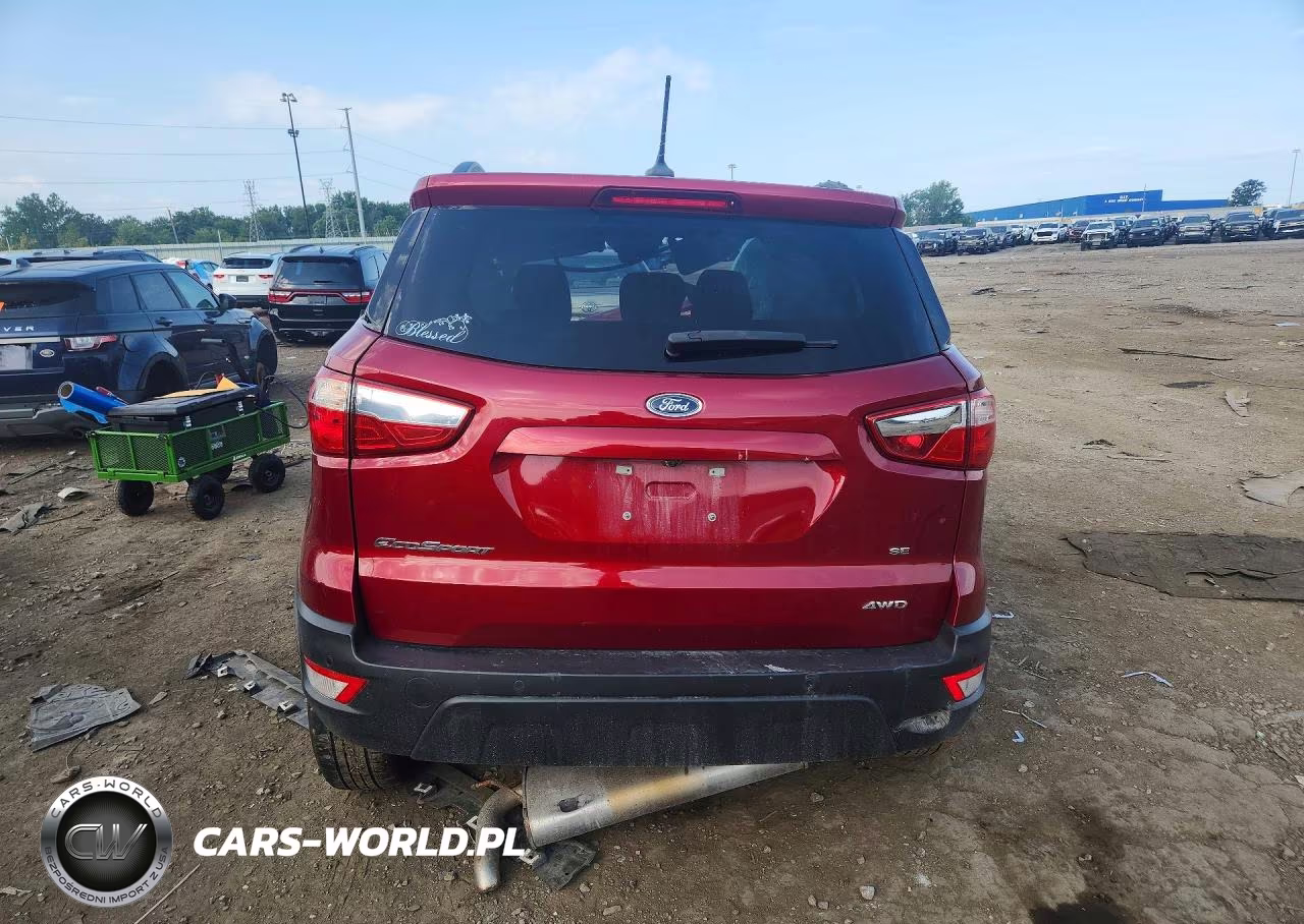 2020 Ford Ecosport Se VIN:MAJ6S3GL5LC340940 - 6