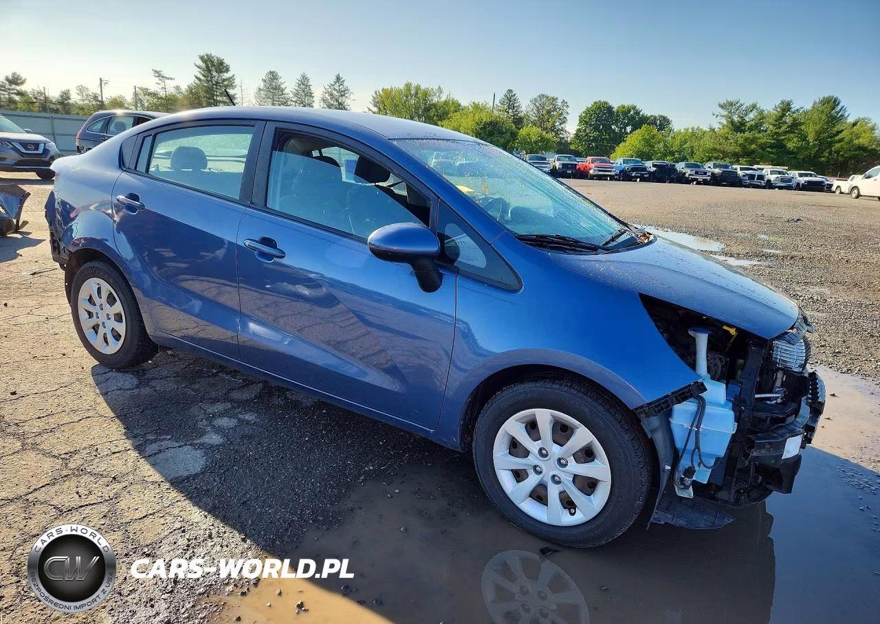 2016 Kia Rio Lx VIN:KNADM4A35G6589296 - 4