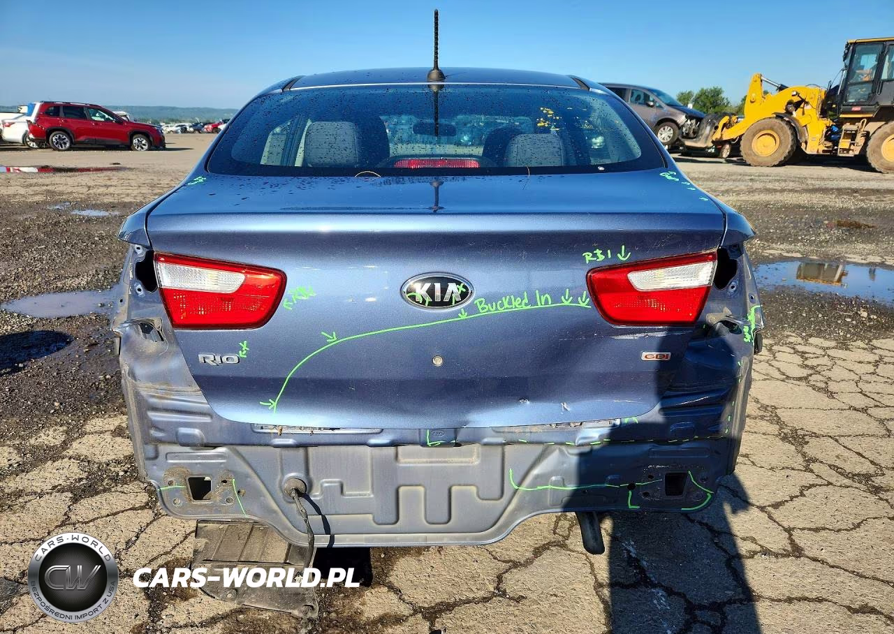 2016 Kia Rio Lx VIN:KNADM4A35G6589296 - 6