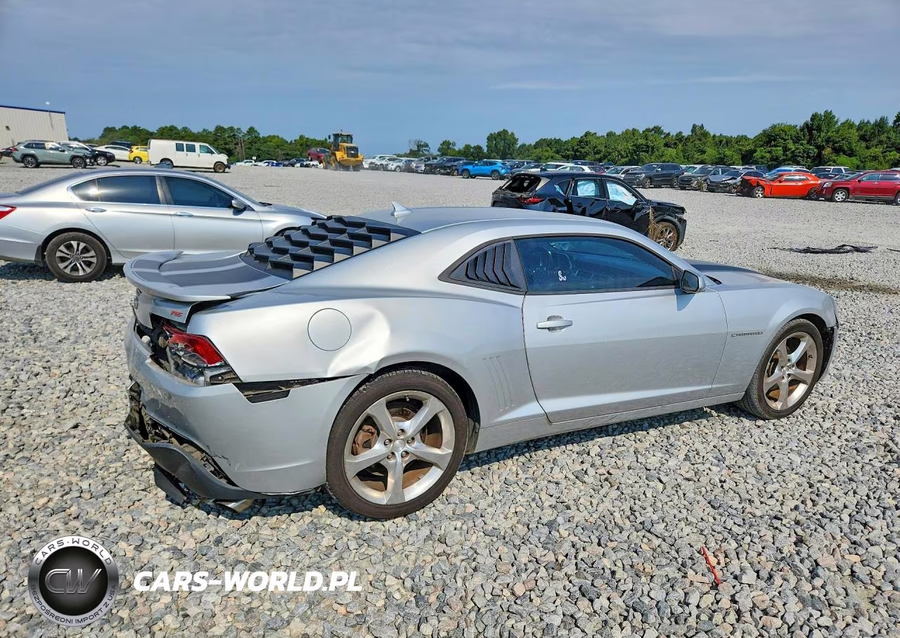 2015 Chevrolet Camaro Lt VIN:2G1FD1E30F9160023 - 3
