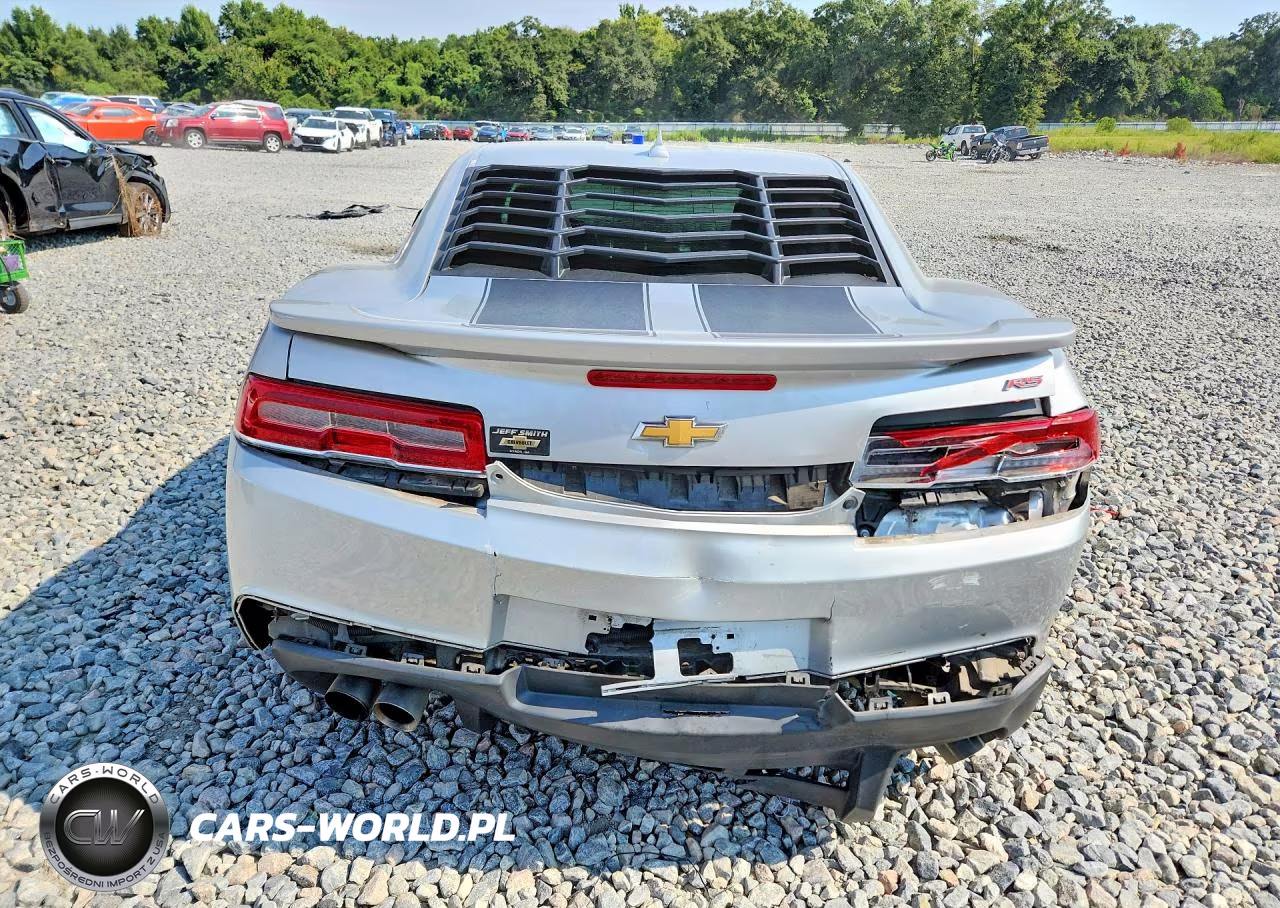 2015 Chevrolet Camaro Lt VIN:2G1FD1E30F9160023 - 6