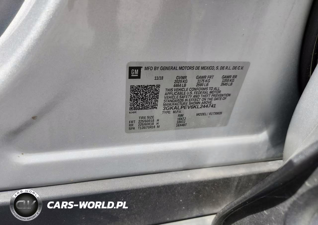 2019 GMC Terrain Slt VIN:3GKALPEV6KL244741 - 13