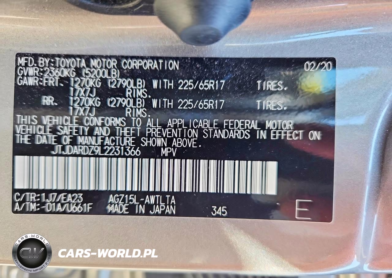2020 Lexus Nx 300 VIN:JTJDARDZ9L2231366 - 13