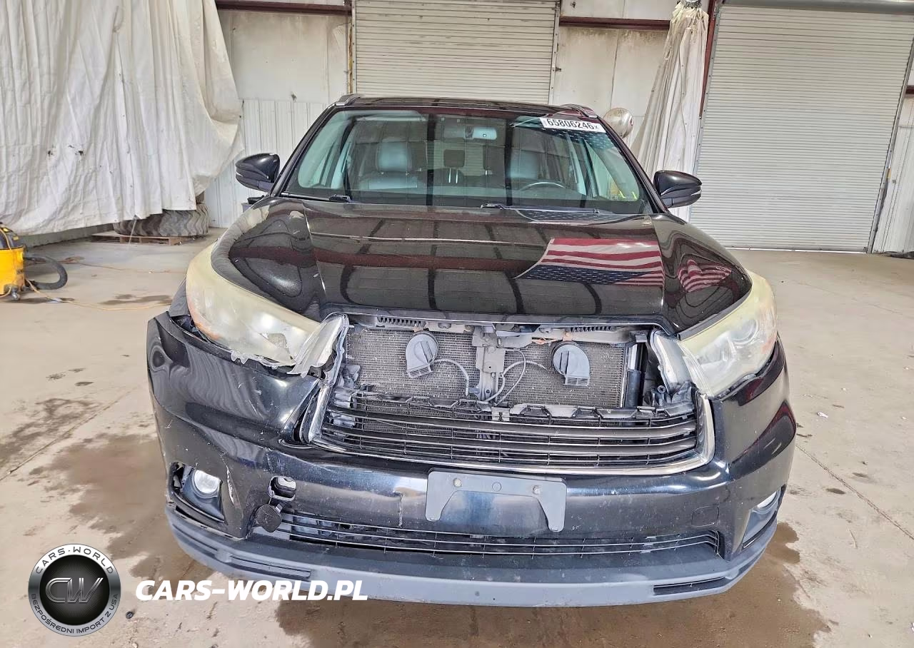 2014 Toyota Highlander Xle VIN:5TDJKRFH1ES038230 - 5
