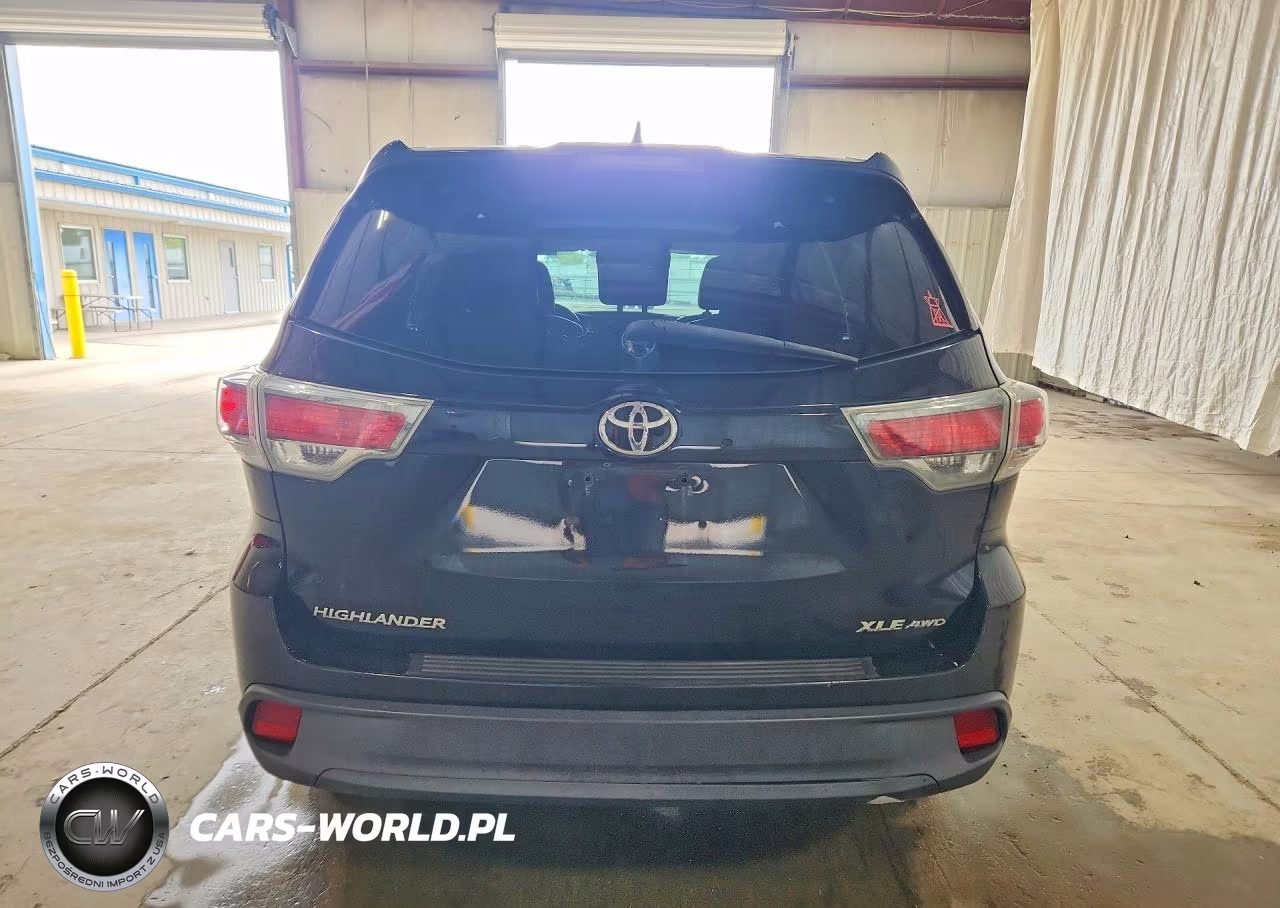 2014 Toyota Highlander Xle VIN:5TDJKRFH1ES038230 - 6