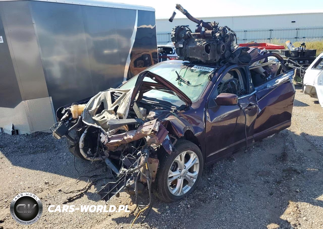 2012 Ford Fusion Se VIN:3FAHP0HA9CR376217 - 1