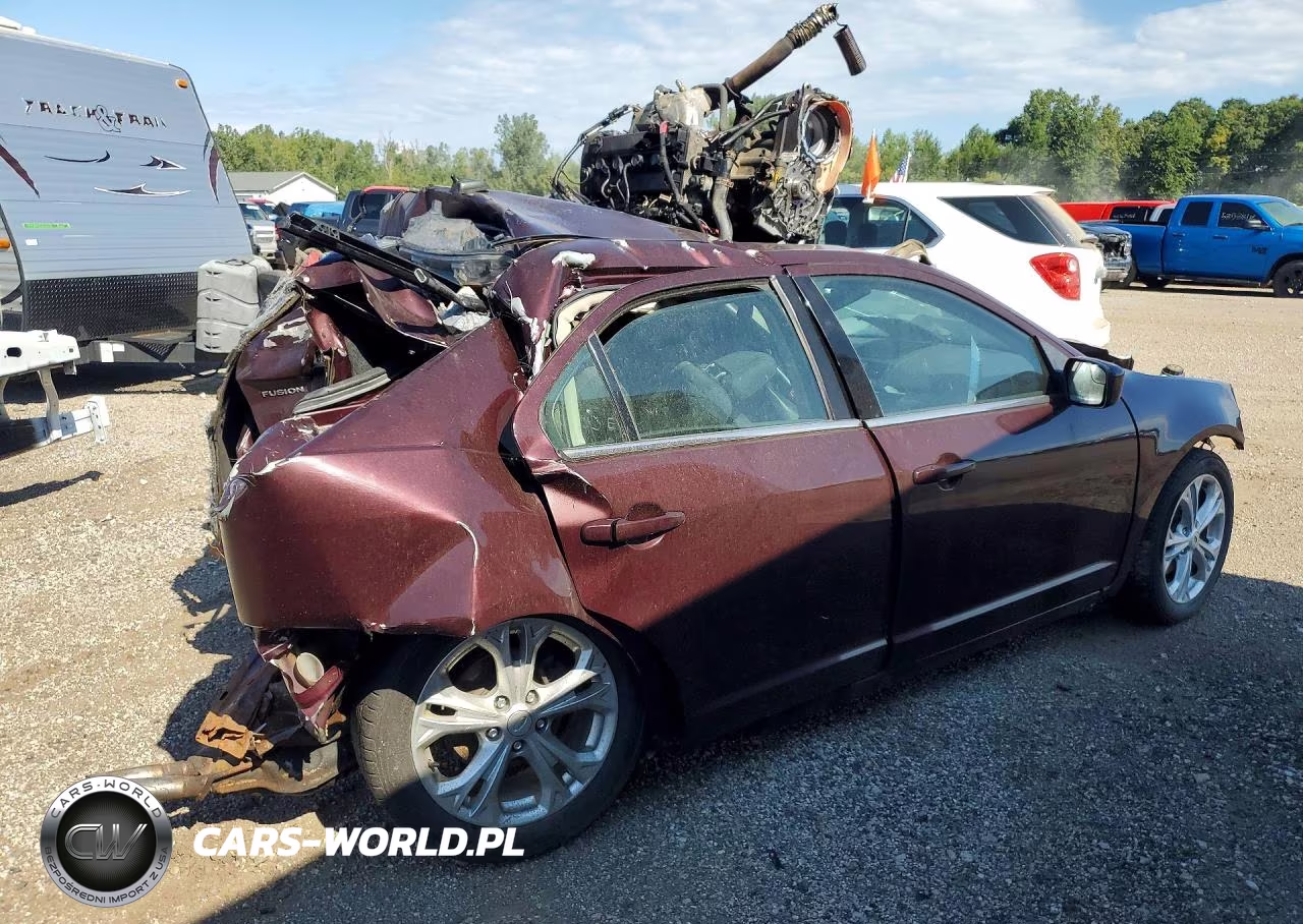 2012 Ford Fusion Se VIN:3FAHP0HA9CR376217 - 3