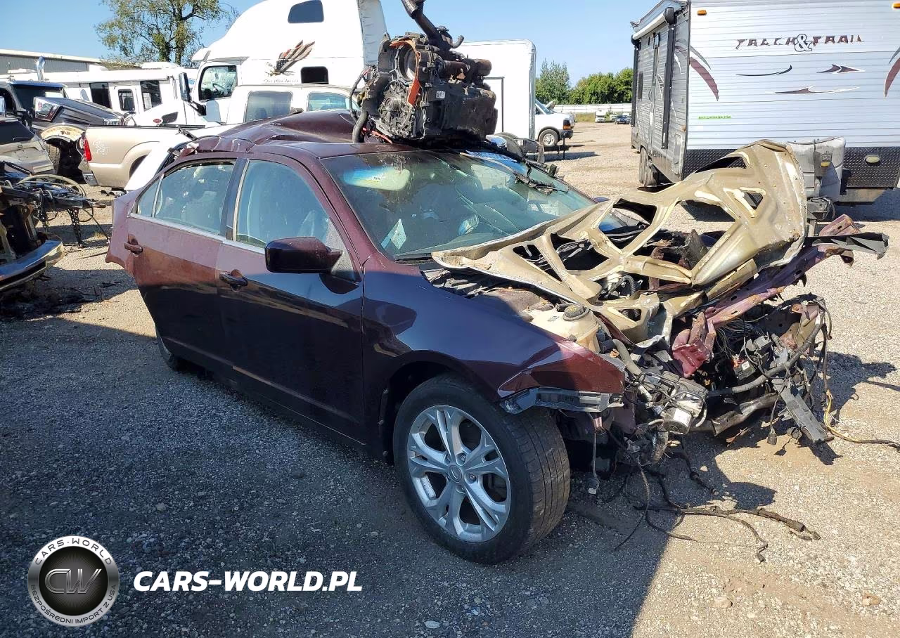 2012 Ford Fusion Se VIN:3FAHP0HA9CR376217 - 4