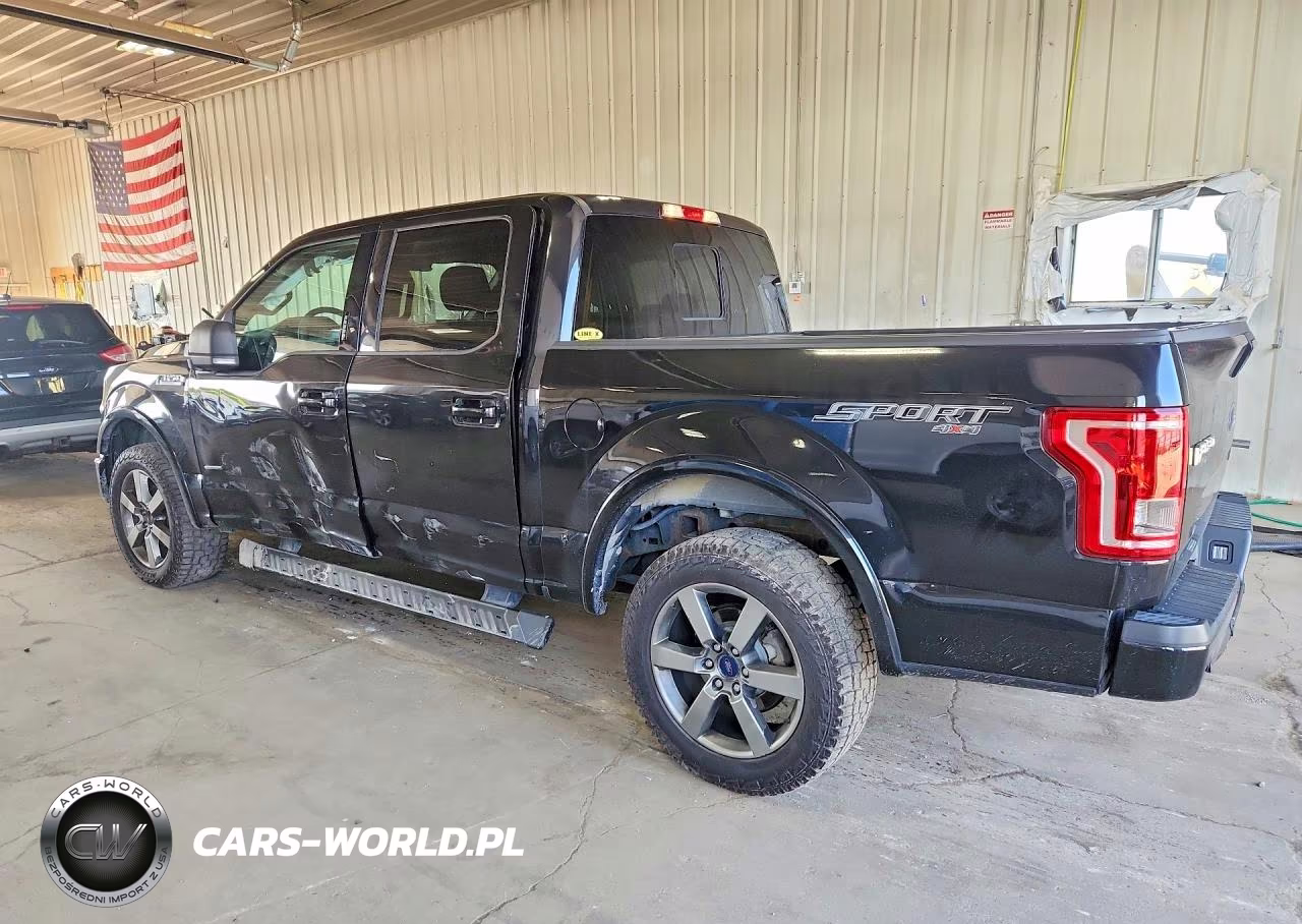 2015 Ford F150 Supercrew VIN:1FTEW1EP8FKE57801 - 2