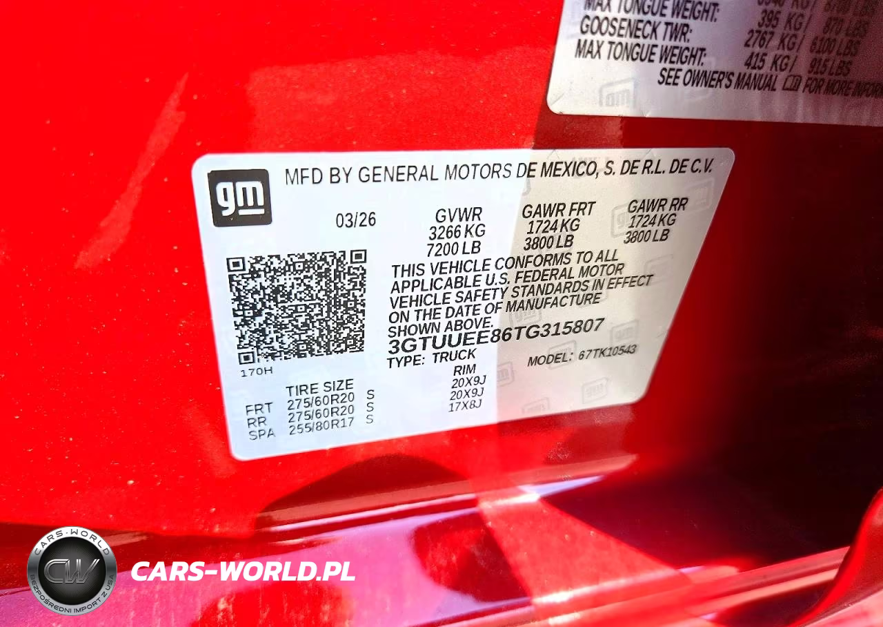 2026 GMC Sierra K1500 At4 VIN:3GTUUEE86TG315807 - 12