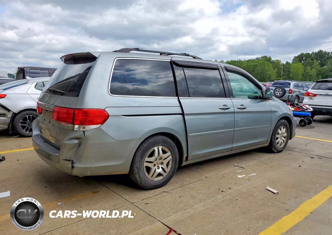 2010 Honda Odyssey Exl VIN:5FNRL3H62AB073673 - 3