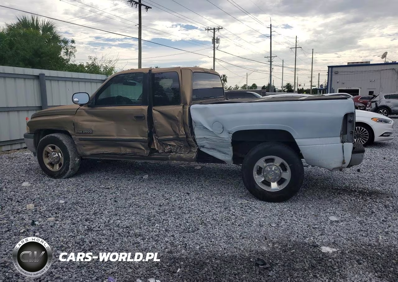 2001 Dodge Ram 2500 VIN:3B7KC23651G192024 - 2