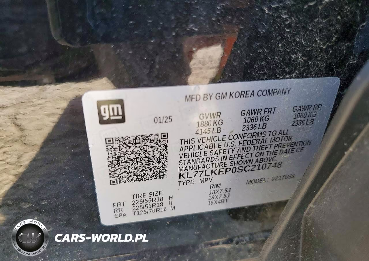 2025 Chevrolet Trax Activ VIN:KL77LKEP0SC210748 - 12