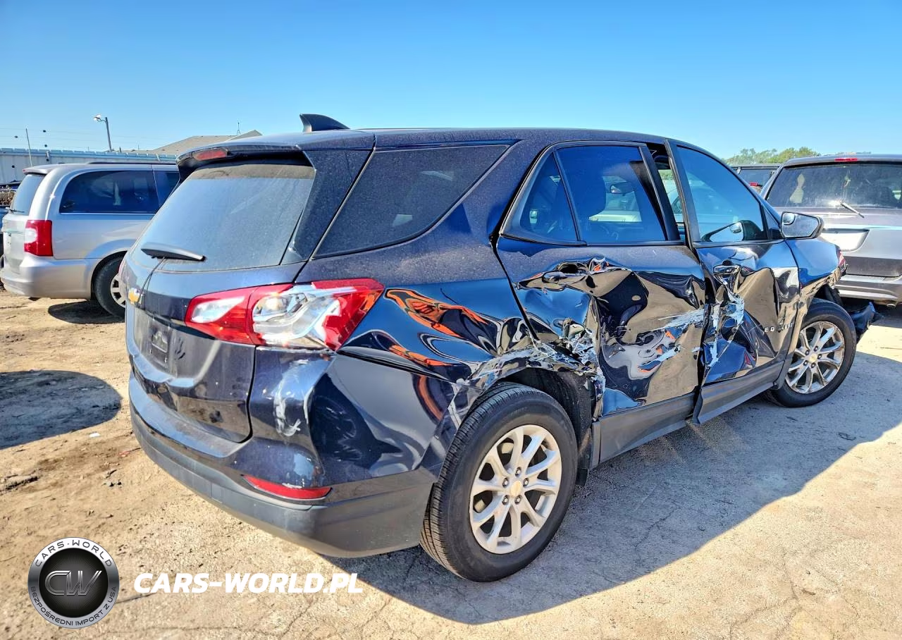2020 Chevrolet Equinox Ls VIN:3GNAXHEV3LS639657 - 3