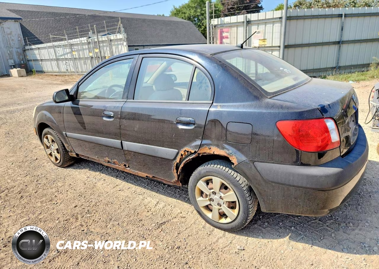 2007 Kia Rio Base VIN:KNADE123276209387 - 2