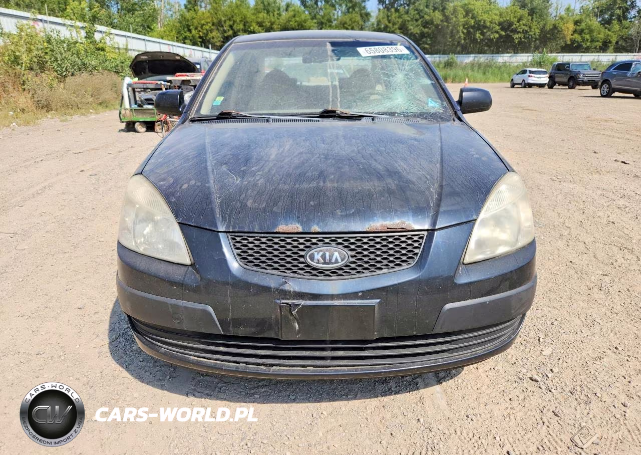 2007 Kia Rio Base VIN:KNADE123276209387 - 5