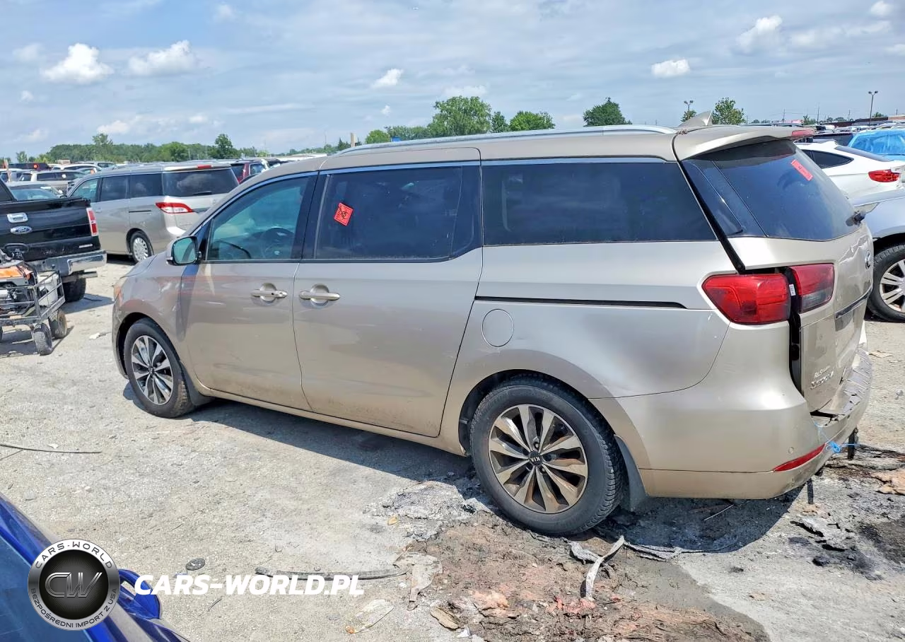 2015 Kia Sedona Sx VIN:KNDMC5C15F6020552 - 2
